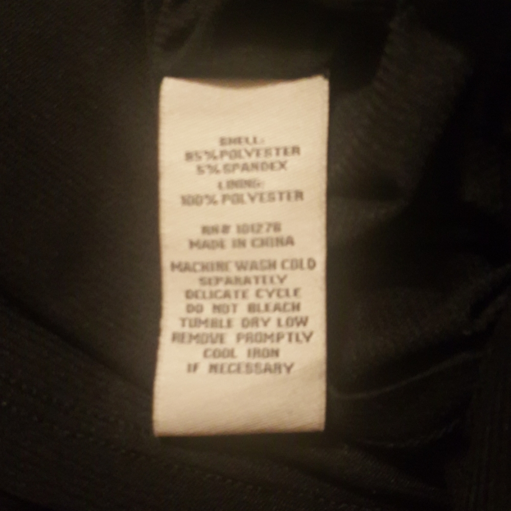 ECI New York lined top Size M Black - Picture 4 of 8